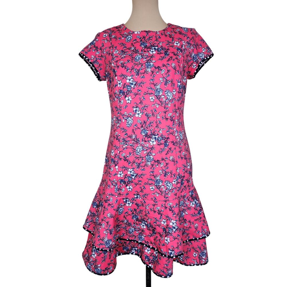 Shelby & Palmer Size 10 Floral Midi Dress